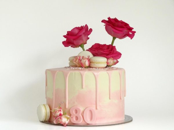 Floral Drip Cake - Image 2